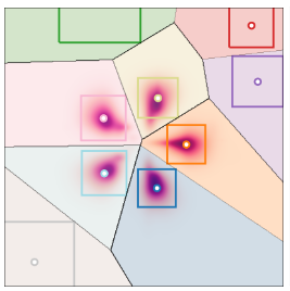 Geometry-Aware Probabilistic Circuits via Voronoi Tessellations